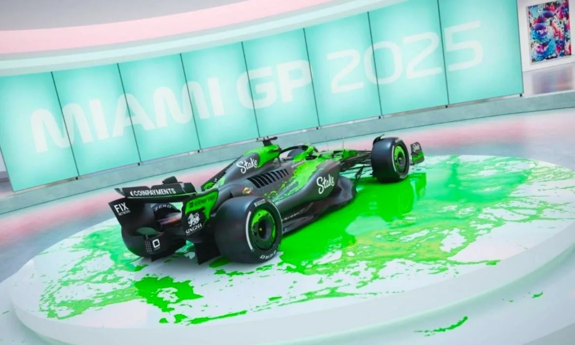 Kick Sauber Unveil Miami Special Livery