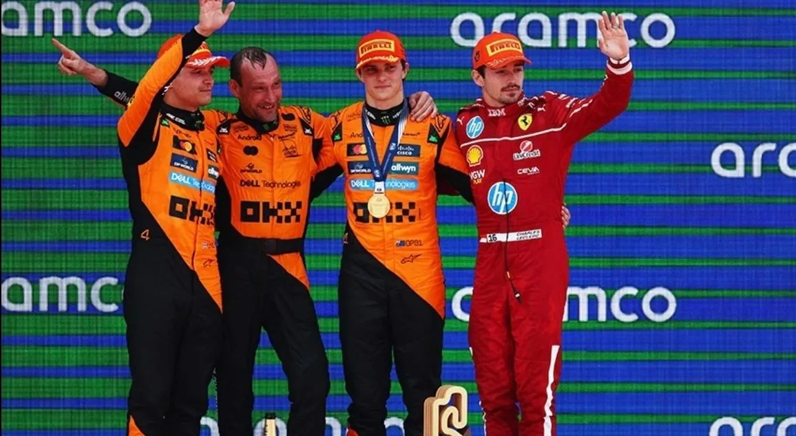 Oscar Piastri was the fastest in Barcelona