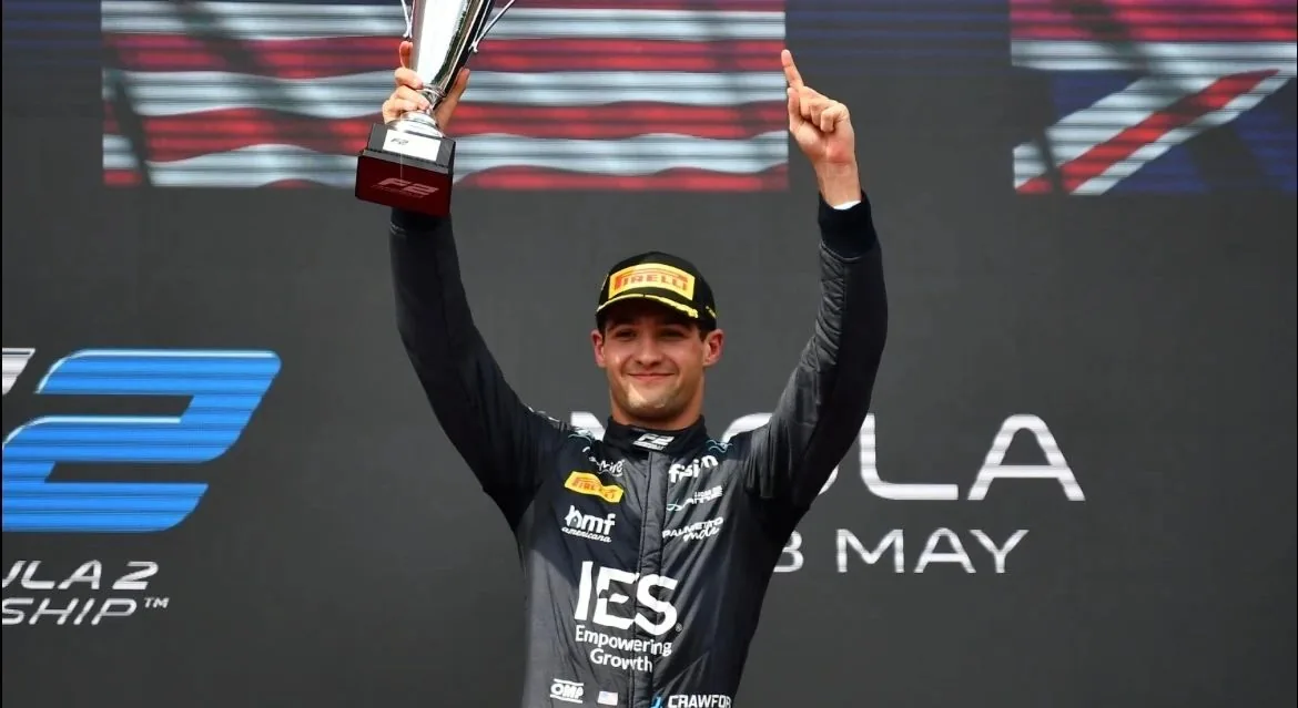 Crawford Wins F2 Sprint in Imola