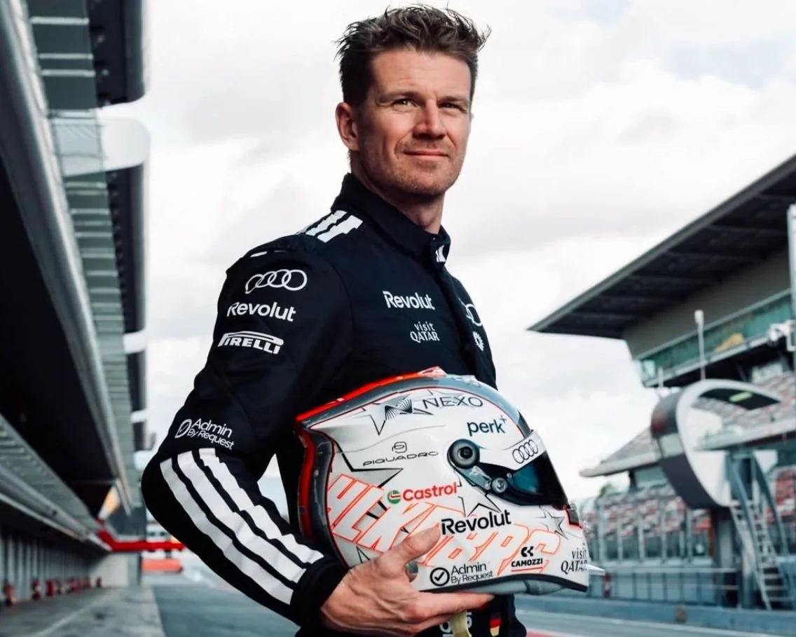 Hulkenberg Unveils His “Special” 2026 Helmet