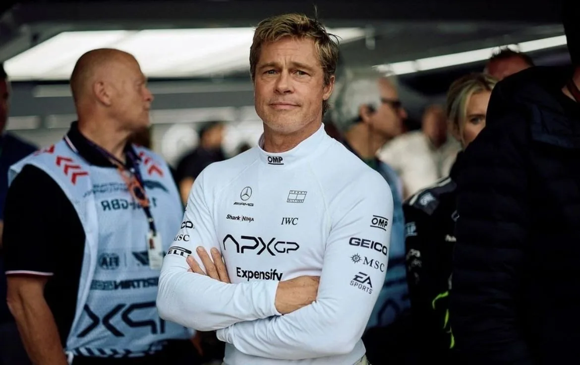 F1 Hits Career High for Brad Pitt