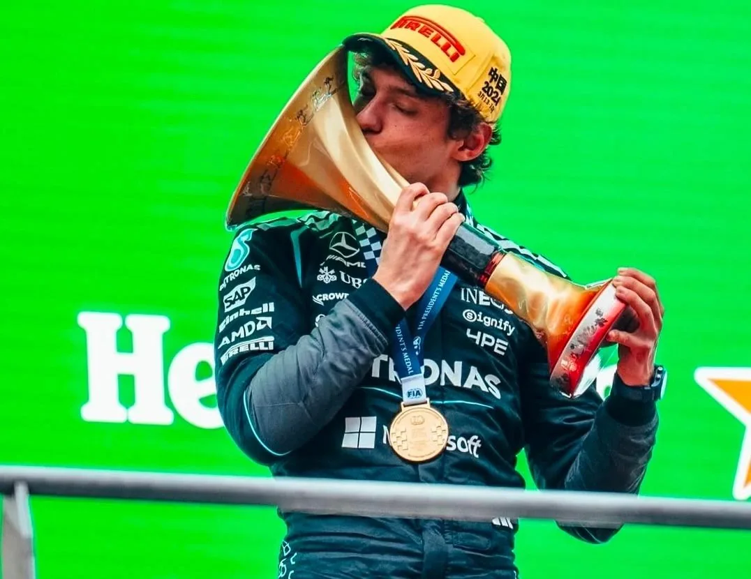Antonelli’s Historic First Win