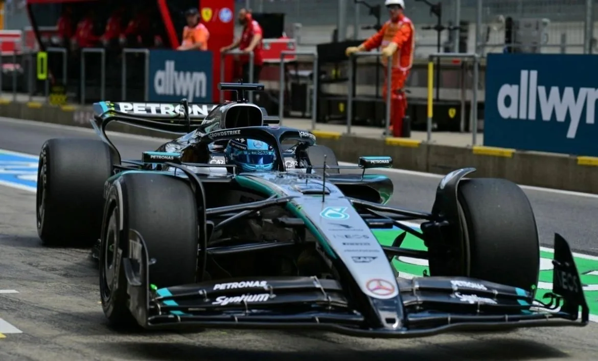 Mercedes Finalise W16 Upgrades