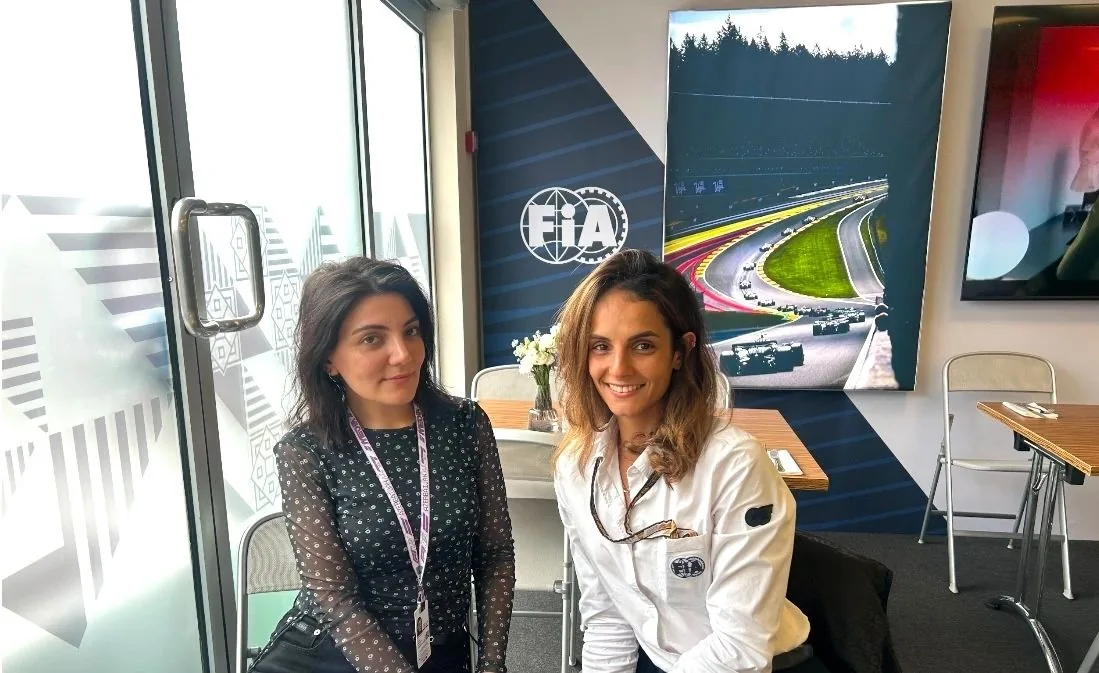 Behind the Podium with Linda Boudabous at the Baku GP