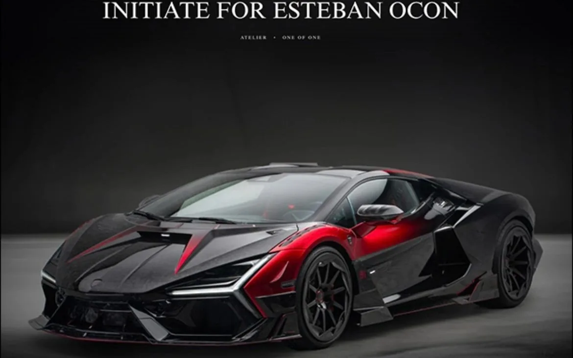 Esteban Ocon to Receive a Custom Lamborghini
