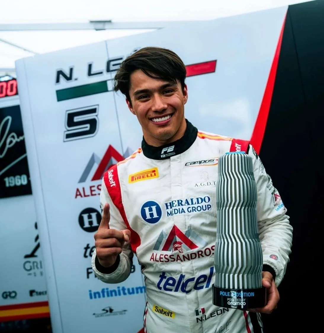 Noel Leon Claims Formula 2  Pole Position in Austria