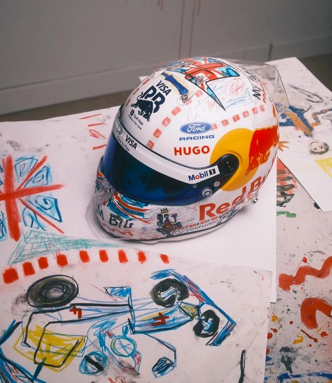 Lindblad Unveils Special Helmet for Home Race