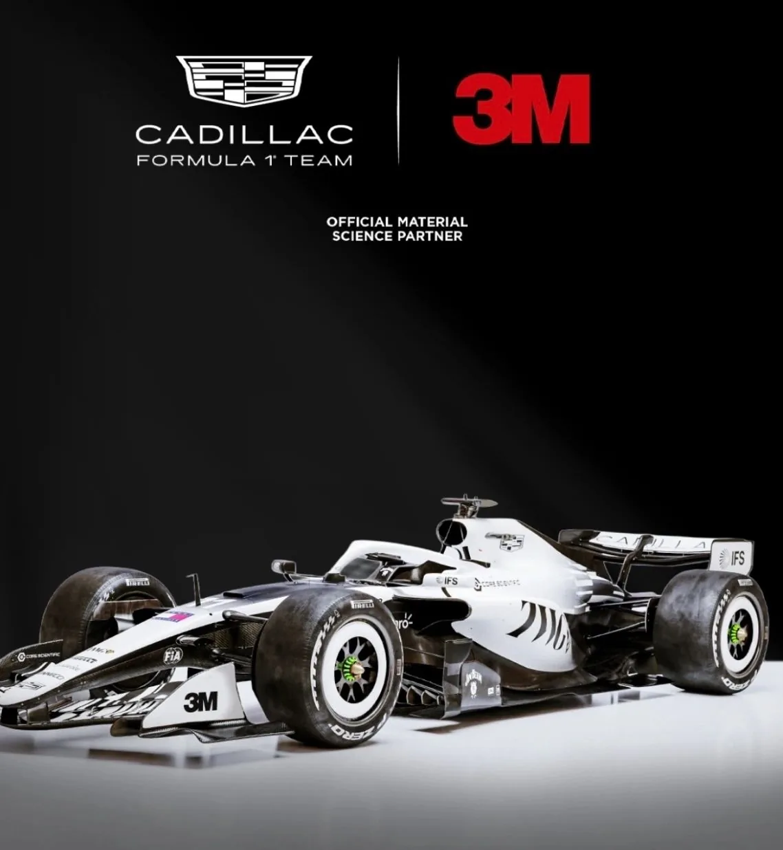 Cadillac F1 Signs Multi-Year Partnership with 3M