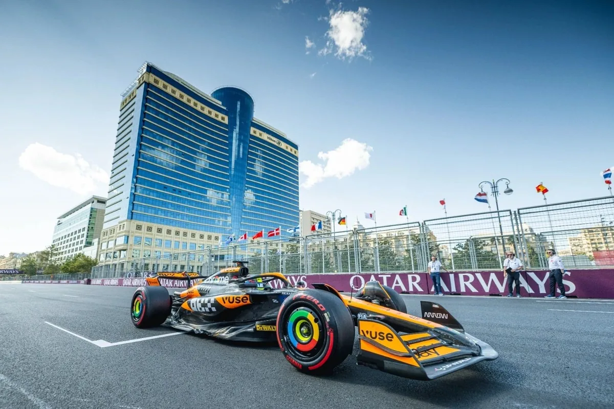 Formula 1 Action Begins in Baku