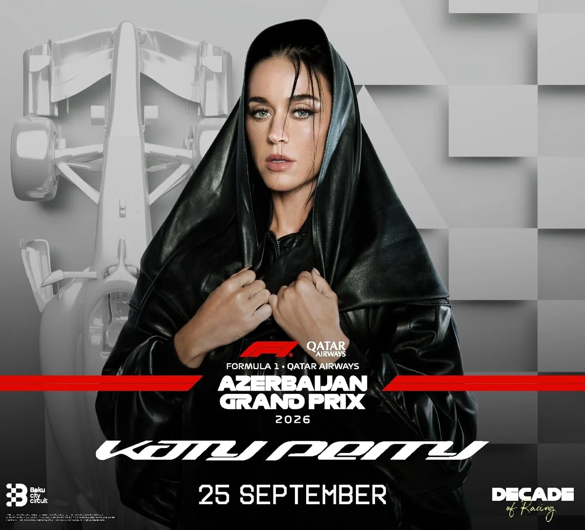 Katy Perry Headlines Azerbaijan GP